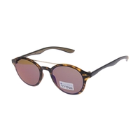 Latest Design Double Bridge Metal Cat3 UV400 Round Frame Plastic Lentes Sunglasses